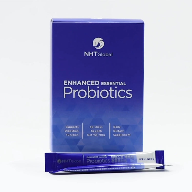 Probióticos Esenciales Mejorados - Equilibrio Digestivo, 30 sticks