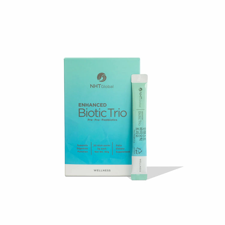 Trío Biótico Mejorado - Refuerzo para la Salud Intestinal, Suministro para 30 Días