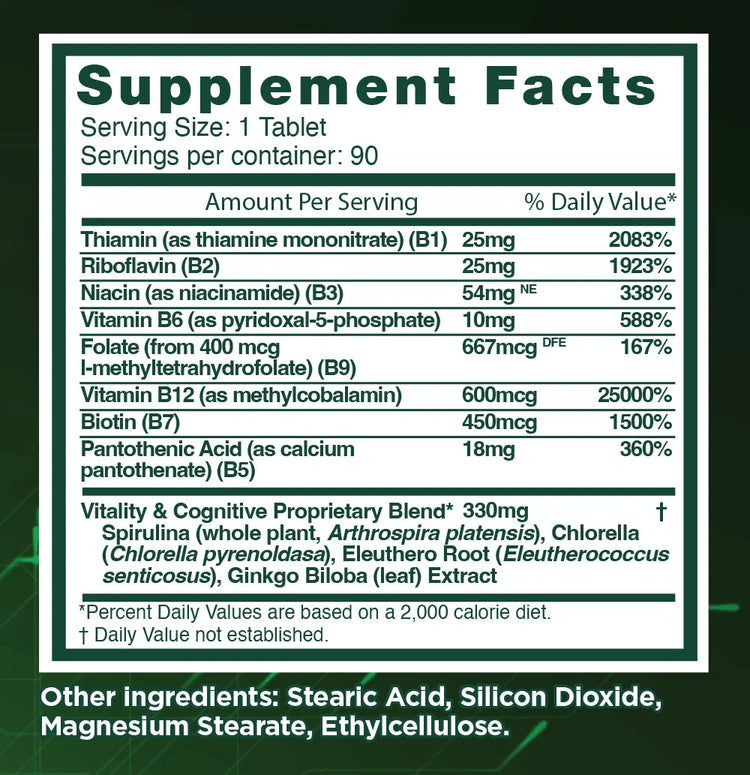 Ultra B: Your Essential Nervous System & Energy Matrix