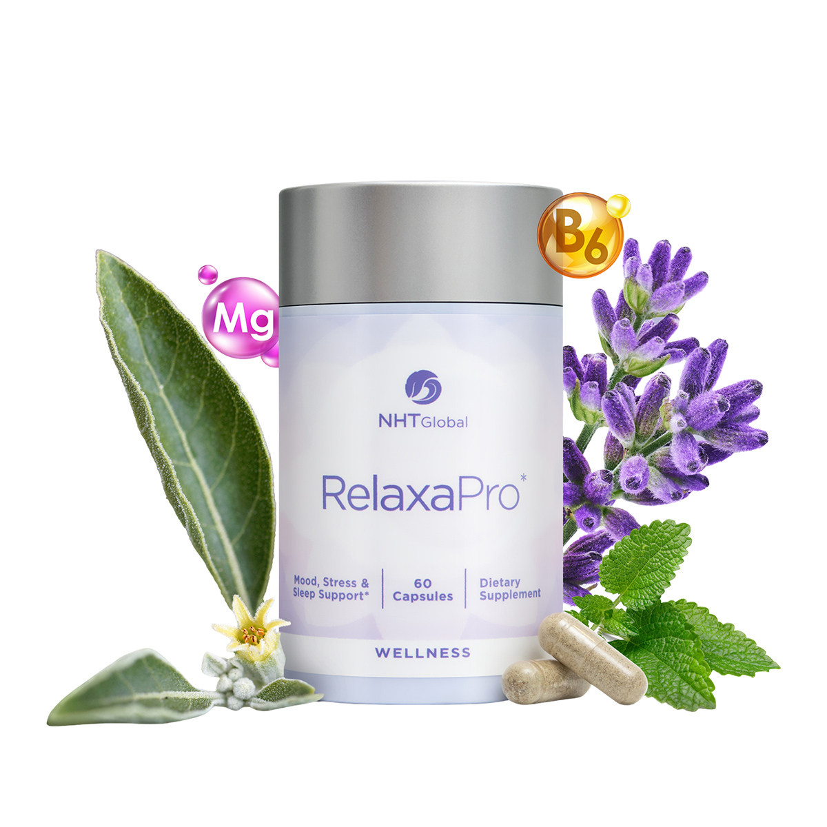 RelaxaPro - Stress Relief Calm, 90 Capsules