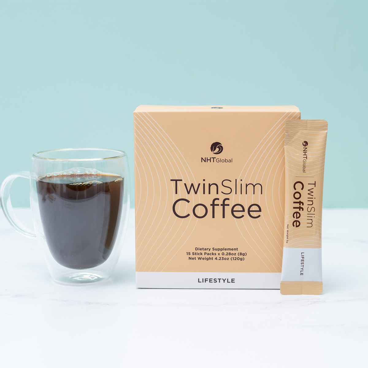 TwinSlim Coffee - Fat Burning Brew,15 Sachets - Image 3